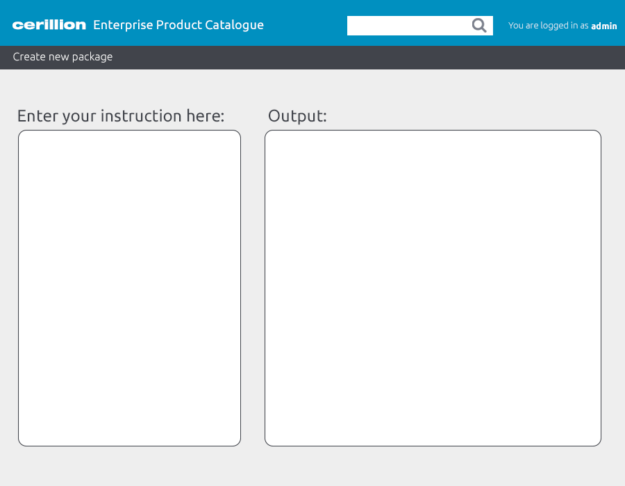 Telecoms package creation with GenAI text